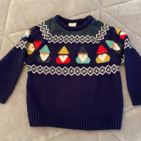 Hanna Andersson Matching boys Gnome Sweaters NWT 3T & 5 - Picture 4 of 9